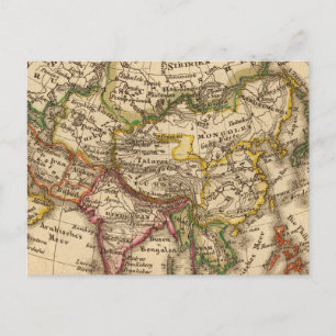 Asia 3 postcard