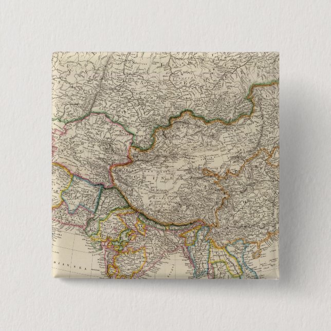 Asia 41 2 inch square button (Front)