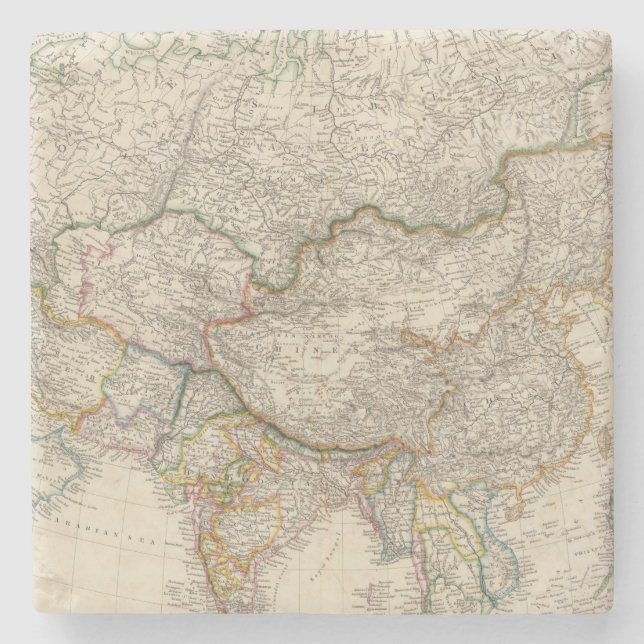 Asia 41 stone coaster (Front)