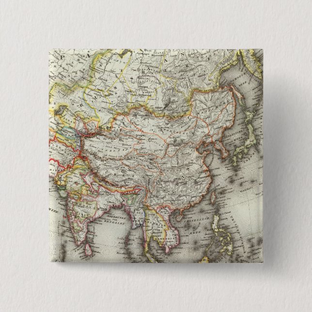 Asia 45 2 inch square button (Front)