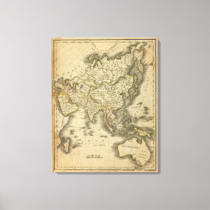 Asia 4 canvas print