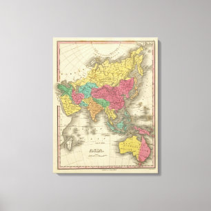 Asia 4 canvas print