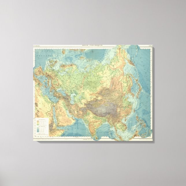Asia 5 canvas print (Front)
