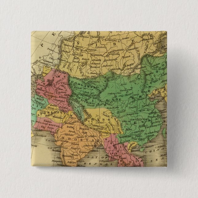 Asia 6 2 inch square button (Front)