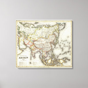 Asia 7 canvas print