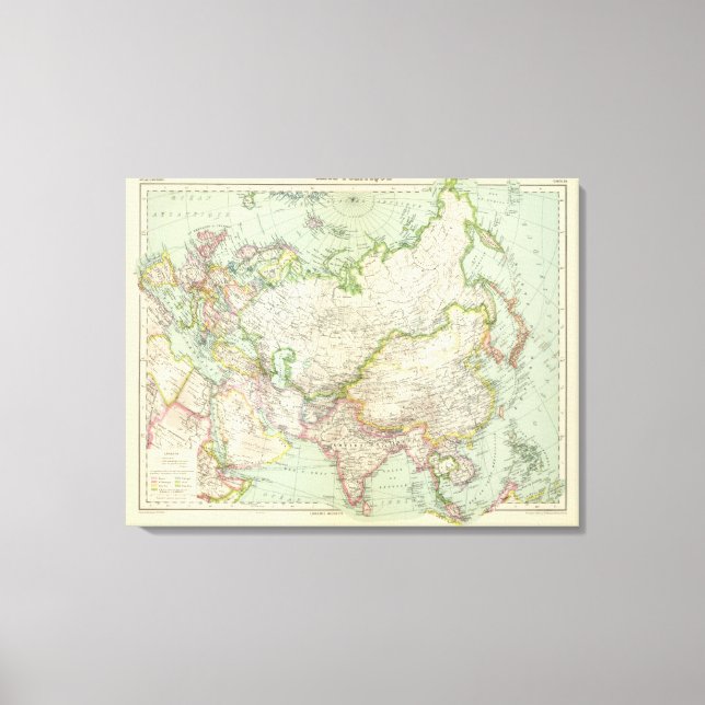 Asia 7 canvas print (Front)