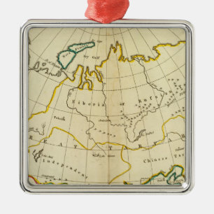 Asia 7 metal ornament