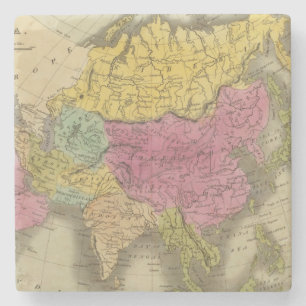 Asia 8 stone coaster