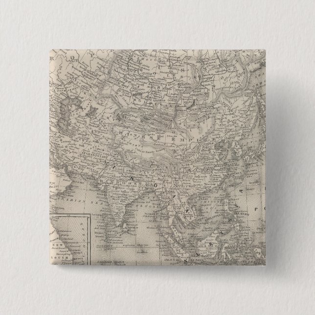 Asia 9 2 inch square button (Front)