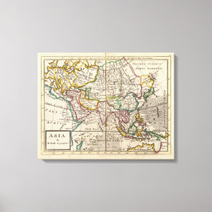 Asia 9 canvas print