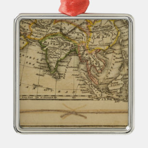 Asia, Africa Metal Ornament