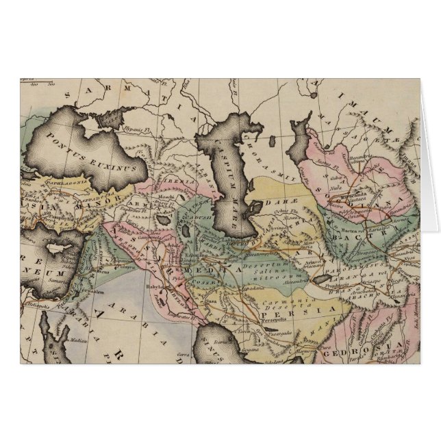 Asia Atlas Map (Front Horizontal)