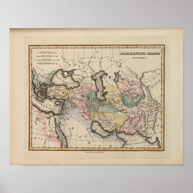 Asia Atlas Map Poster (Front)