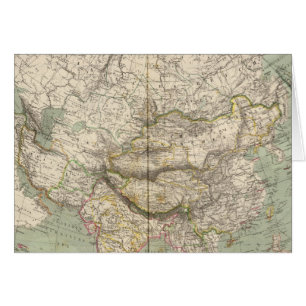Asia Atlas Map showing political divisions