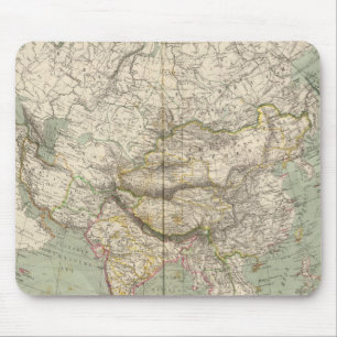 Asia Atlas Map showing political divisions Mouse Pad