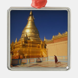 Asia, Burma (Myanmar) Mandalay, Sagaing Hill: Metal Ornament