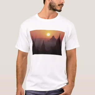 Asia, Burma, (Myanmar), Pagan (Bagan) The temple T-Shirt