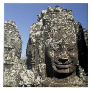 Asia, Cambodia, Siem Reap, Angkor Thom (b. Late Tile