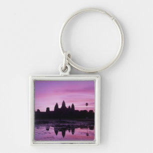 Asia, Cambodia, Siem Reap, Angkor Wat (b. 12th 2 Keychain
