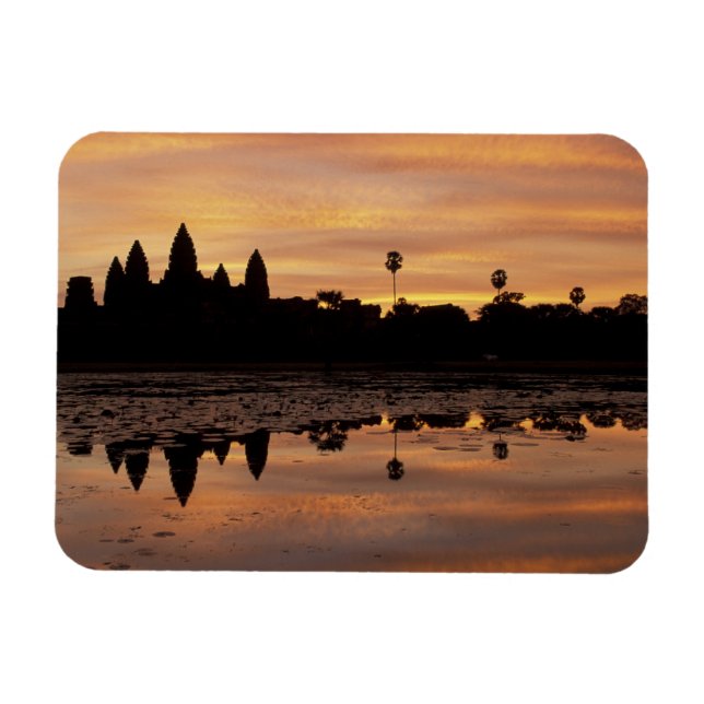 Asia, Cambodia, Siem Reap, Angkor Wat (b. 12th Magnet (Horizontal)