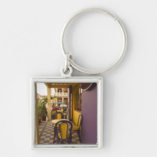 Asia, Cambodia, Siem Reap, coffee shop. Keychain