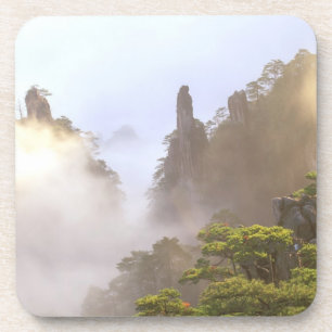 Asia, China, Huanshan. The Yellow Mountain in Coaster