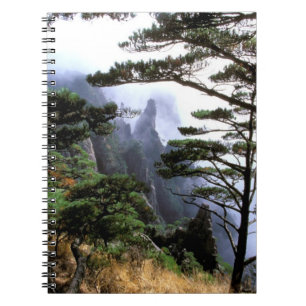 Asia, China, Huanshan. The yellow mountain Notebook