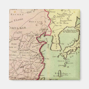 Asia, China, Japan Magnet