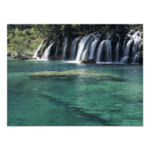 Asia, China, Sichuan Province, Jiuzhaigou Photo Print