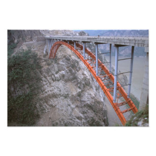 Asia, China, Yangtze River. Zigui to Men Tian Photo Print