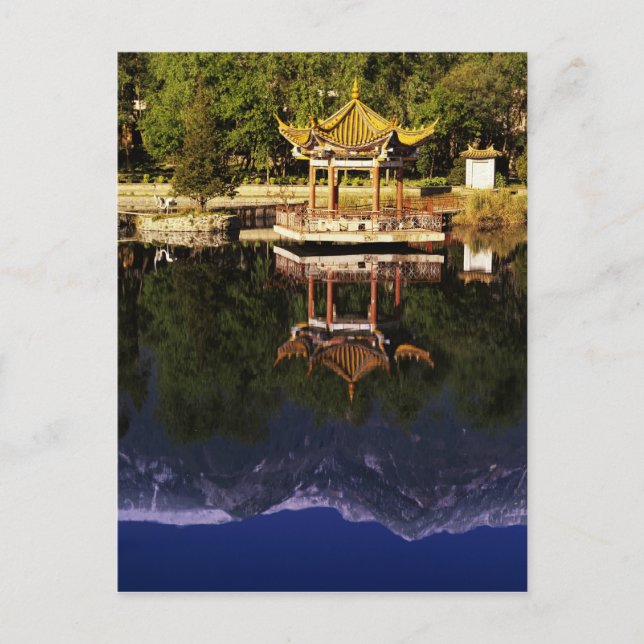 Asia, China, Yunnan, Dali. Cangshan Mountains Postcard (Front)