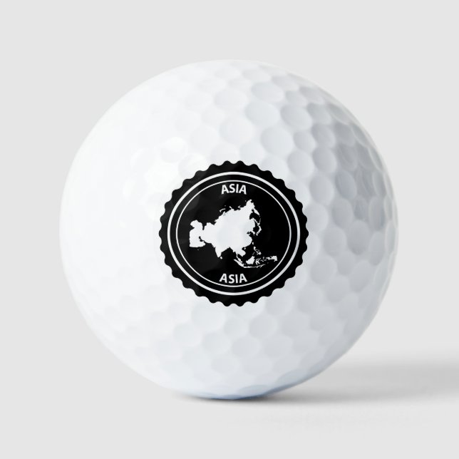 Asia Golf Balls (Front)