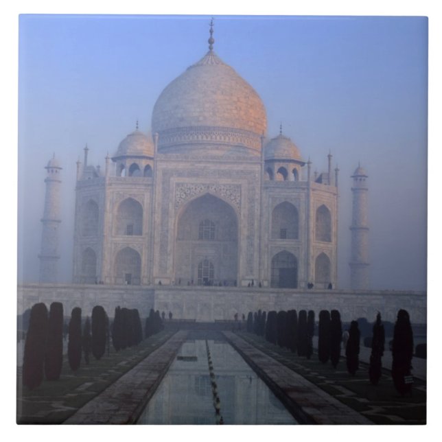 Asia; India; Agra. Taj Mahal. Tile (Front)