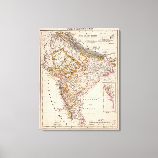 Asia, India, Bangladesh Canvas Print (Front)