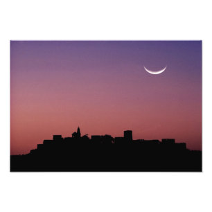 Asia, India, Rajasthan, Jaipur. A crescent Photo Print
