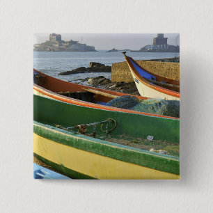 Asia, India, Tamil Nadu, Kanniyakumari 2 Inch Square Button
