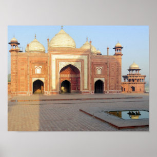 Asia, India, Uttar Pradesh, Agra. On the Poster