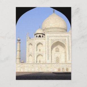 Asia, India, Uttar Pradesh, Agra. The Taj 2 Postcard