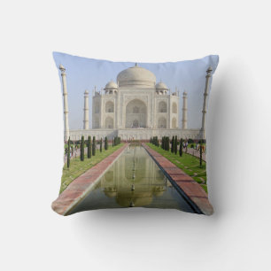 Asia, India, Uttar Pradesh, Agra. The Taj 5 Throw Pillow
