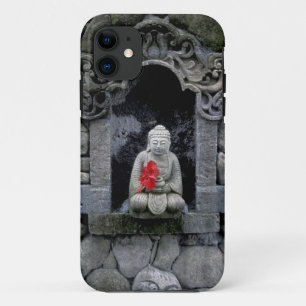 Asia, Indonesia, Bali. A shrine of Buddha iPhone 11 Case