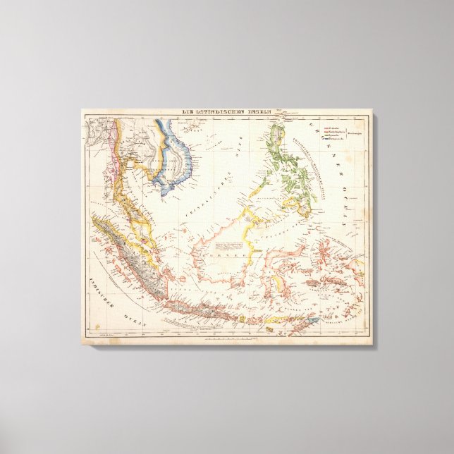 Asia, Indonesia, Philippines, East Indies Canvas Print (Front)