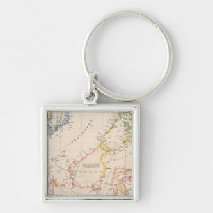 Asia, Indonesia, Philippines, East Indies Keychain
