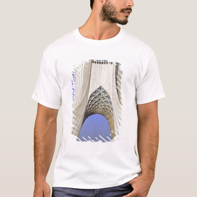 Asia, Iran, Tehran. Freedom Monument in Azadi T-Shirt (Front)