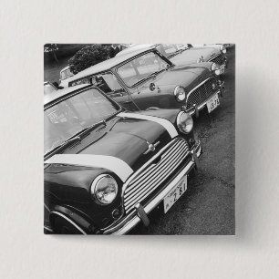 Asia, Japan, Gotemba. Gotemba Ferrari Museum; 2 Inch Square Button