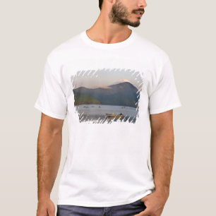 Asia, Japan, Hakone. Early morning views of Mt. T-Shirt