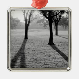 Asia, Japan, Kumamoto. Sunrise over Kumamoto, jo Metal Ornament
