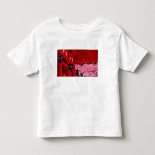 Asia, Japan, Kyoto, Heian shrine in spring. Toddler T-shirt