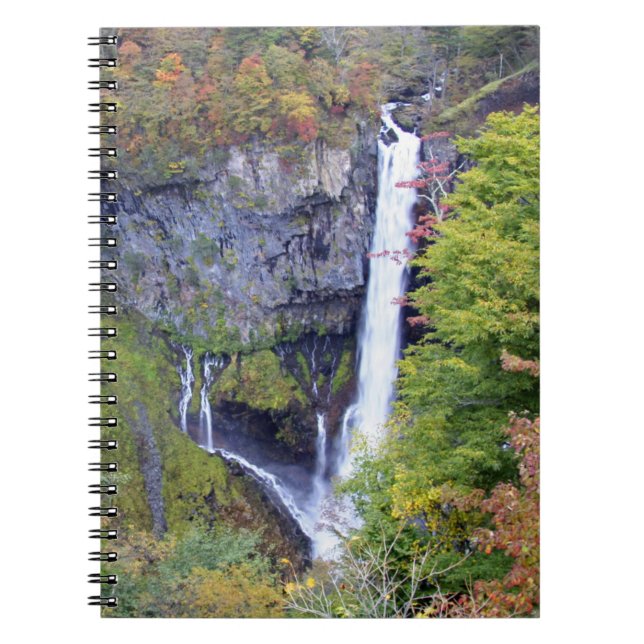 Asia, Japan, Nikko. Kegon waterfall of Nikko, a Notebook (Front)
