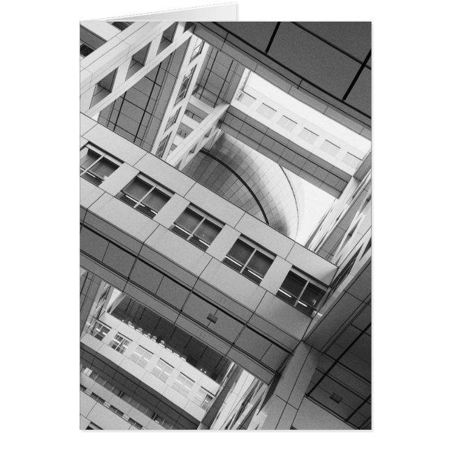 Asia, Japan, Tokyo. Fuji TV Building, Odaiba (Front)