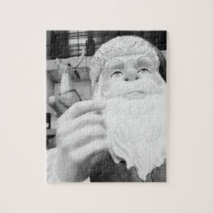 Asia, Japan, Tokyo. Santa Claus in Ikebukuro Jigsaw Puzzle